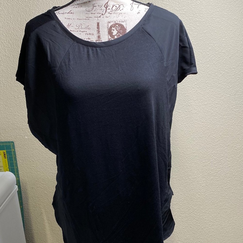Lane Bryant Chiffon Cotton Top